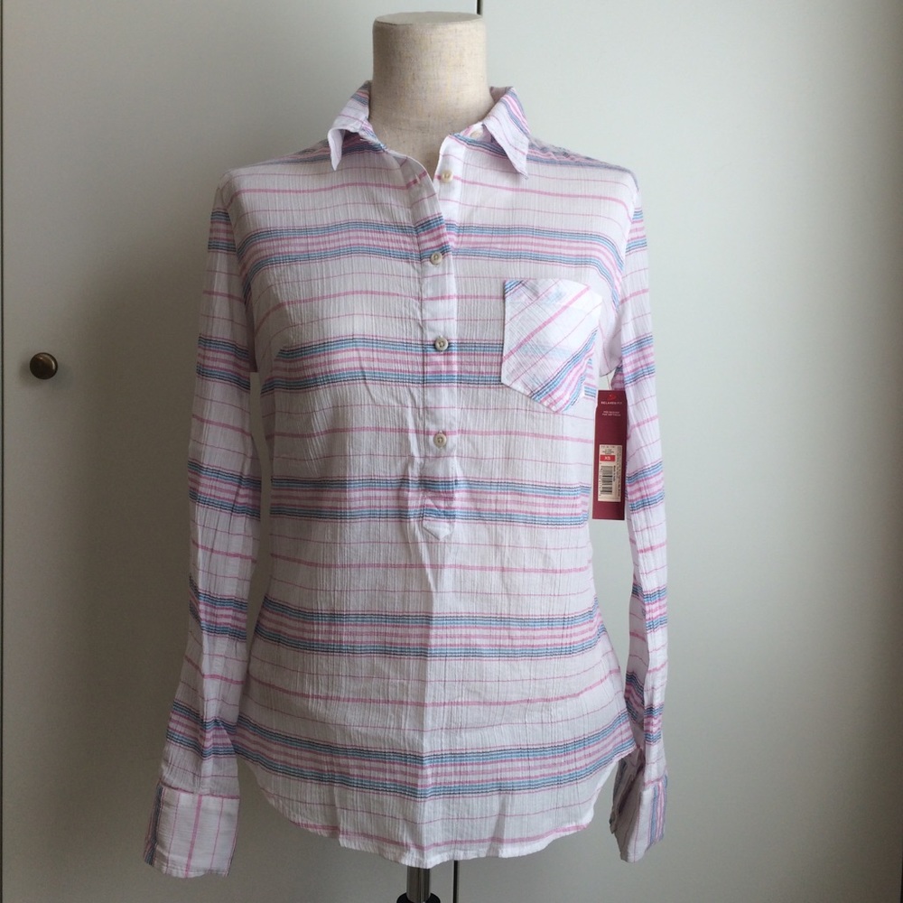 NWT Merona Striped Long Sleeve Tunic